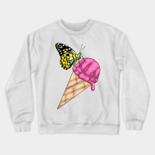 Butterfly Waffle ice cream Crewneck Sweatshirt